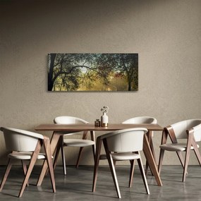 Tablou cu răsărit de soare (120x50 cm)