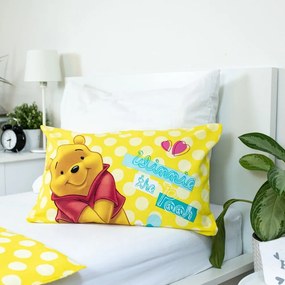 Lenjerie de pat pentru copii galbenă din bumbac pentru pătuț 135x100 cm WTP "Smile" – Jerry Fabrics