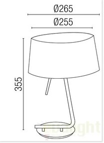 Veioza, lampa de masa Hotel 29942