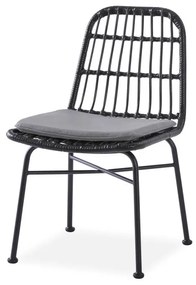 Scaun K401 negru/gri