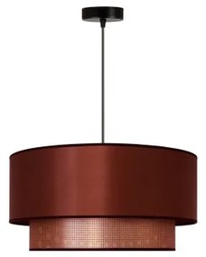 Lustră pe cablu COPPER Duolla SHINY 1xE27/15W/230V d. 45 cm cupru