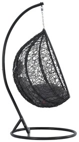 Fotoliu din ratan gri închis Bonami Selection Noela