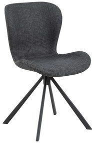 Scaune de dining gri-închis 2 buc. Batilda – Actona