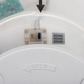 Kanlux 31512 - Plafonieră LED AZPO LED/11,8W/230V Ø 22,5 cm IP54 albă