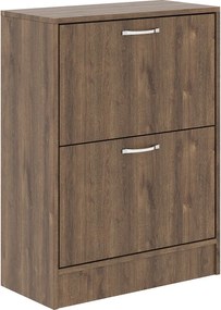 Pantofar Rin, 2 Usi, Stejar Bronz, 63 x 30 x 85 cm