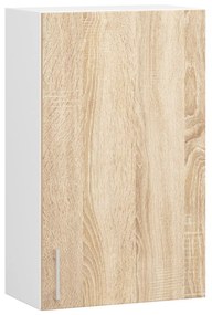 Dulap superior de bucătărie Lula W50 720 (alb + stejar sonoma). 1068943
