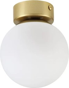 Plafonieră ELIAS 1xE14/5W/230V Ø 13 cm auriu/alb