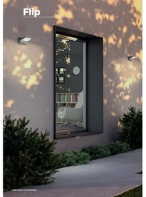 Redo 90715 - Aplică de perete FLIP, LED/40W/230V, IP54, antracit