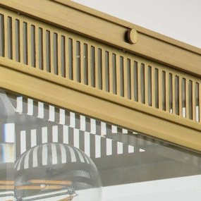 Elstead HOLBORN-F-BB - Corp de iluminat exterior HOLBORN, 2x E27, 60W, 230V, IP44, finisaj auriu