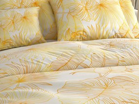 Lenjerie de pat din microfibra PALMERA crem Dimensiune lenjerie de pat: 70 x 80 cm | 140 x 200 cm