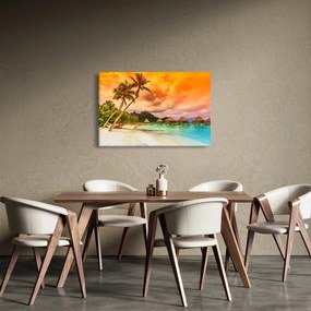 Tablou - Insula Bora Bora (90x60 cm)