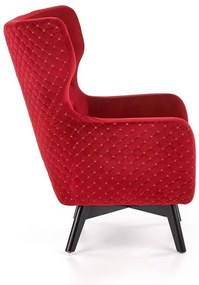 Fotoliu tapitat Marvel Velvet visiniu – H103 cm
