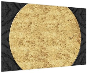 Tablou - Structura de aur N⁰2 (90x60 cm)