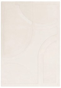 Covor alb din lână 120x170 cm Olsen – Asiatic Carpets