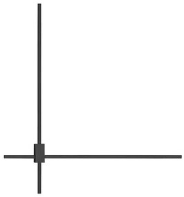 Aplica de perete liniara LED CCT PEAK negru