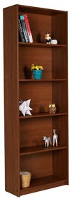 Biblioteca Adore Modern, 5 rafturi, 64x182x26 cm