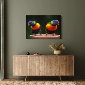 Tablou cu papagali (90x60 cm)