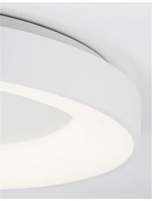 Plafoniera LED 3000K moderna 60cm RANDO THIN alba NVL-9353852
