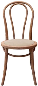 Scaun dining, bej, din bumbac, Icon