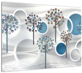 Tablou abstarcției artistice (70x50 cm)