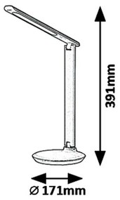 Lampă de birou cu LED Rabalux 6980 Osias, negru