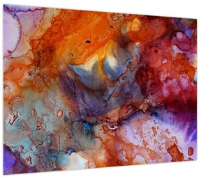 Tablou - Abstract Ink Art (70x50 cm)