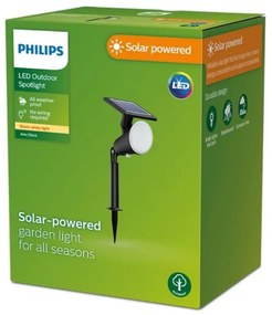 Philips JIVIX LED 1,4W 3,7V 1800mAh IP44 lampă solară spot LED