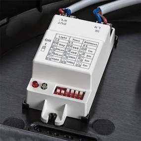 Rabalux 77234 - Ven plafonieră WELRO 1xE27/9W/230V IP65 Ø 30 cm neagră