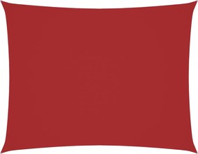 vidaXL Parasolar, roșu, 2x3,5 m, țesătură oxford, dreptunghiular
