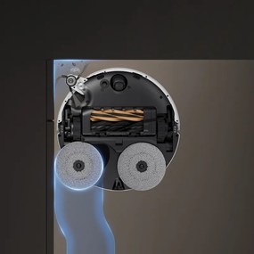 Aspirator robot Dreame X50 Ultra RLX85CE-6-BK, 20000 Pa, detectare AI a obstacolelor, navigare 360°, control vocal, sterilizare UV, negru/dorat