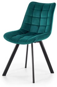 Set 4 scaune K332 velvet turcoaz