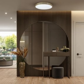 Plafonieră LED SHINY LED/34W/230V auriu