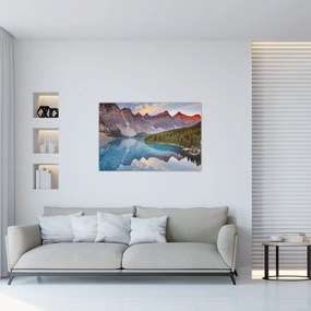 Tablou - Peisaj montan din Canada (90x60 cm)