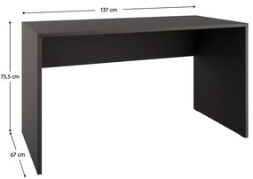 Masă de birou de lucru ADAPO 03, antracit