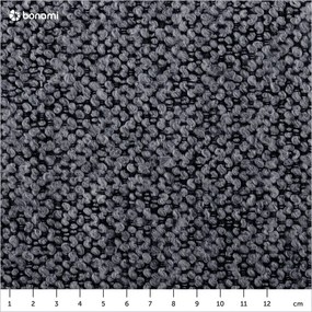 Scaun de sufragerie gri închis tapițat Aura – Actona