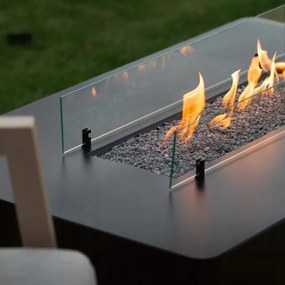 Șemineu de exterior pe gaz Planika Rio Table GAS 46x106 cm 10kW