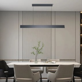 Lustră LED dimabilă pe cablu Brilagi SLIMLINE LED/40W/230V 3000-6000K antracit + telecomandă