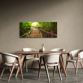 Tablou - Scări în natură (120x50 cm)
