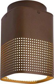 Nordlux - Plafonieră de exterior SIDARA, 1x E27, 15W, 230V, IP54, maro