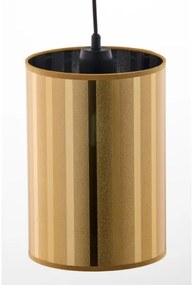 Jupiter 2090 - Lustră CORTINA pe cablu, 1xE27/15W/230V, auriu/negru