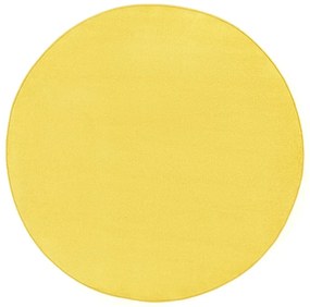 Covor galben rotund ø 200 cm Fancy – Hanse Home