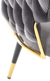 Scaun K551 velvet gri