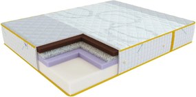 Saltea din spumă Ozone Therapy 180×200 cm, fermitate medie, 27 cm înălțime