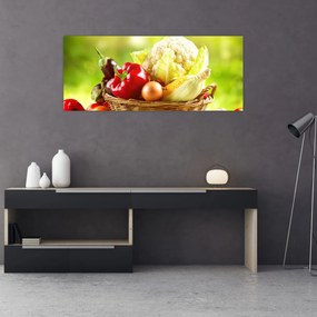 Tablou - Legume (120x50 cm)