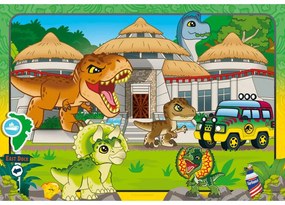 PUZZLE EXPLORATORI JURASSIC WORLD 2X24 PIESE - RAVENSBURGER (RVSPC01057)