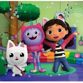 Gabby&#039;s Dollhouse Playland Puzzle Clementoni 3x48 piese