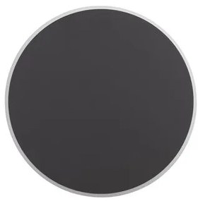 Aplica LED de perete design ambiental CYRCLE 30cm negru