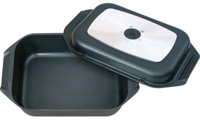 Elo 62042 Tavă de copt cu capac pentru grătarKarree 42 x 26 cm