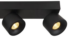 Spot LED Globo 56961-4B RAE 4xLED/6W/230V negru