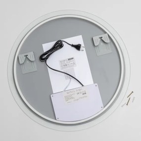 Brilagi-LED CLARA PRO - Oglindă încălzită cu iluminare integrată RGBW, dimabilă, LED/18W/230V, Ø 60 cm IP44